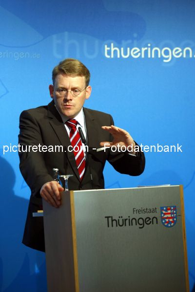 Regierungsmedienkonferenz Thringen